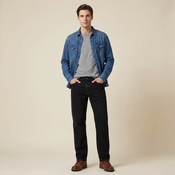 Men_Premium_Lycra_Denim_Jeans_Loose_Fit_Stretchable_Casual_Jeans_For_Men_Black_Blue_Size_34_36_Black