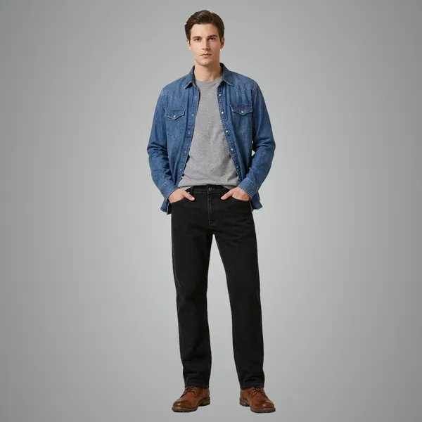 Men_Premium_Lycra_Denim_Jeans_Loose_Fit_Stretchable_Casual_Jeans_For_Men_Black_Blue_Size_34_36_Black