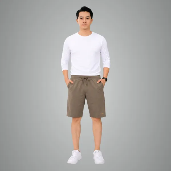 Men_4_Way_Lycra_Shorts_Stretchable_Gym_Casual_Shorts_Lightweight_Summer_Wear_Khaki