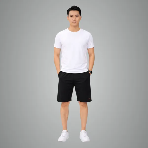 Men_4_Way_Lycra_Shorts_Stretchable_Gym_Casual_Shorts_Lightweight_Summer_Wear_Black