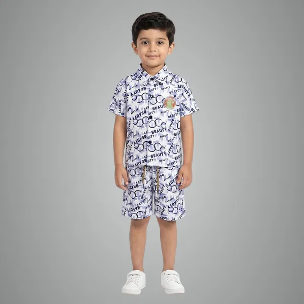 Kids_Stylish_Printed_Shirt_Shorts_Co_Ord_Set_Premium_Cotton_Casual_Wear_For_Boys_Summer_Outfit_2_6_Years_Blue_White
