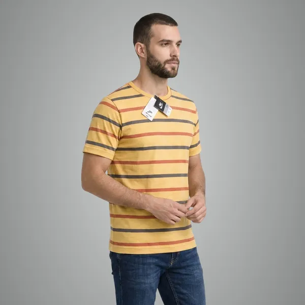 Men_Striped_T_Shirt_Premium_Cotton_Casual_T_Shirt_Regular_Fit_Yellow