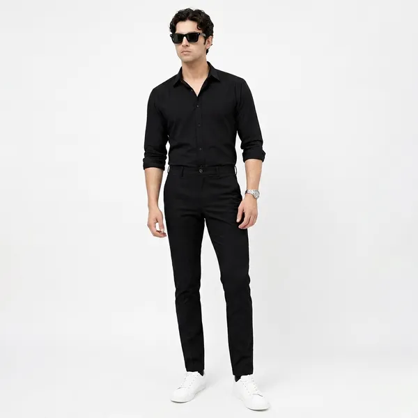 Stylish_Men_Cotton_Pants_Slim_Fit_Casual_Formal_Wear_28_36_Sizes_Black