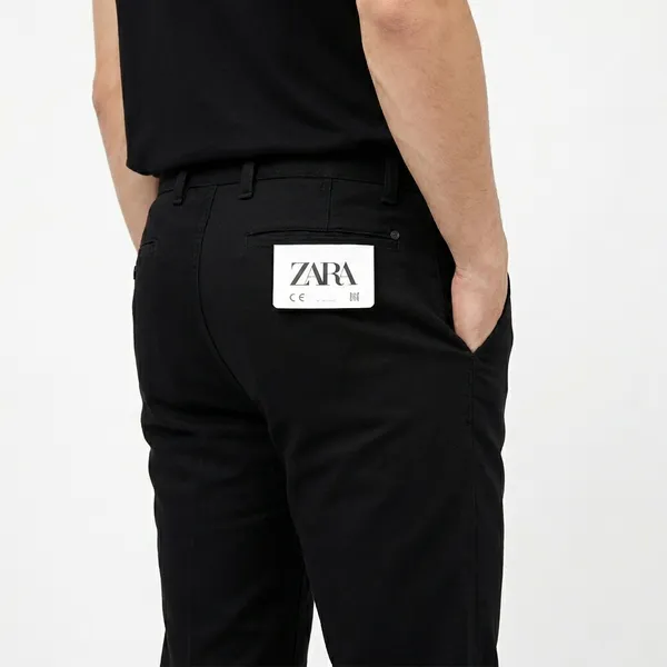 Stylish_Men_Cotton_Pants_Slim_Fit_Casual_Formal_Wear_28_36_Sizes_Black