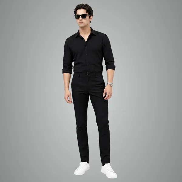 Stylish_Men_Cotton_Pants_Slim_Fit_Casual_Formal_Wear_28_36_Sizes_Black