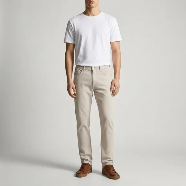 Stylish_Men_Cotton_Pants_Slim_Fit_Casual_Formal_Wear_28_36_Sizes_Beige