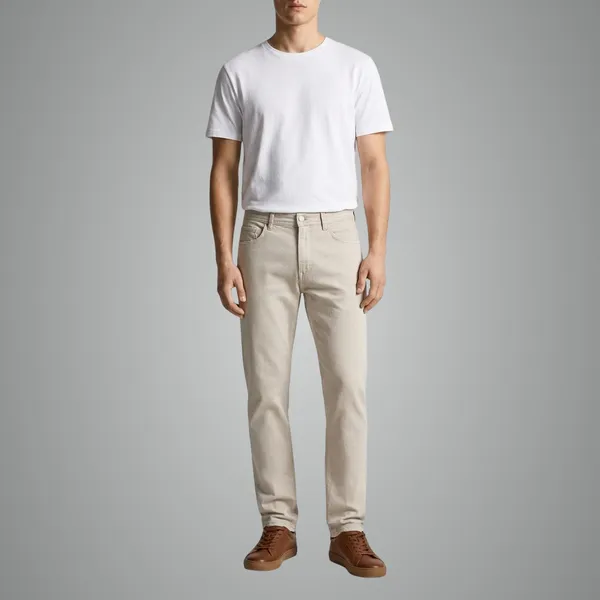Stylish_Men_Cotton_Pants_Slim_Fit_Casual_Formal_Wear_28_36_Sizes_Beige