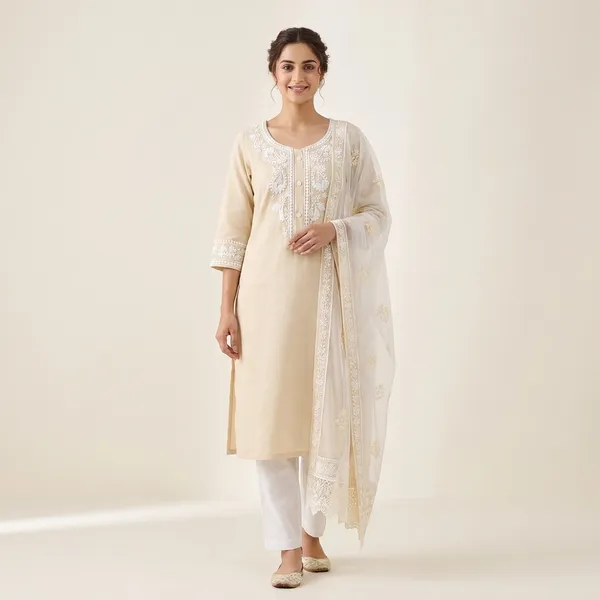 Women_Embroidered_Kurta_Set_Stylish_Cotton_Kurti_For_Women_Casual_Festive_Wear_Kurta_Multiple_Colours_Cream