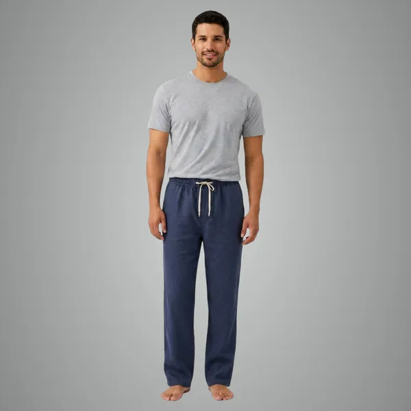 Men_Pure_Linen_Pyjama_Premium_White_Linen_Lounge_Pants_For_Men_Comfortable_Summer_Wear_Drawstring_Pajama_Navy