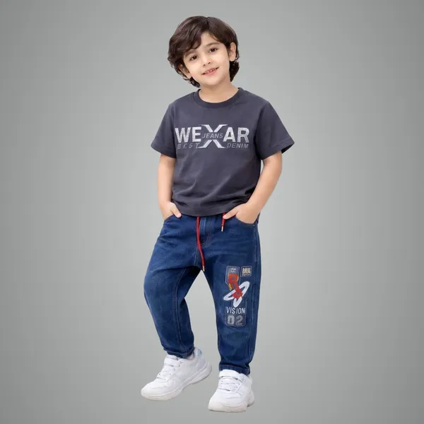 Kids_Printed_Cotton_T_Shirt_Stylish_Boys_Casual_Wear_Trendy_T_Shirt_6_Colours_Available_Charcoal
