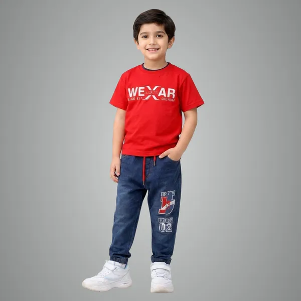 Kids_Printed_Cotton_T_Shirt_Stylish_Boys_Casual_Wear_Trendy_T_Shirt_6_Colours_Available_Red