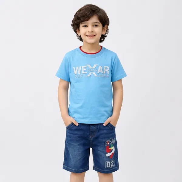 Kids_Printed_Cotton_T_Shirt_Stylish_Boys_Casual_Wear_Trendy_T_Shirt_6_Colours_Available_Sky_Blue
