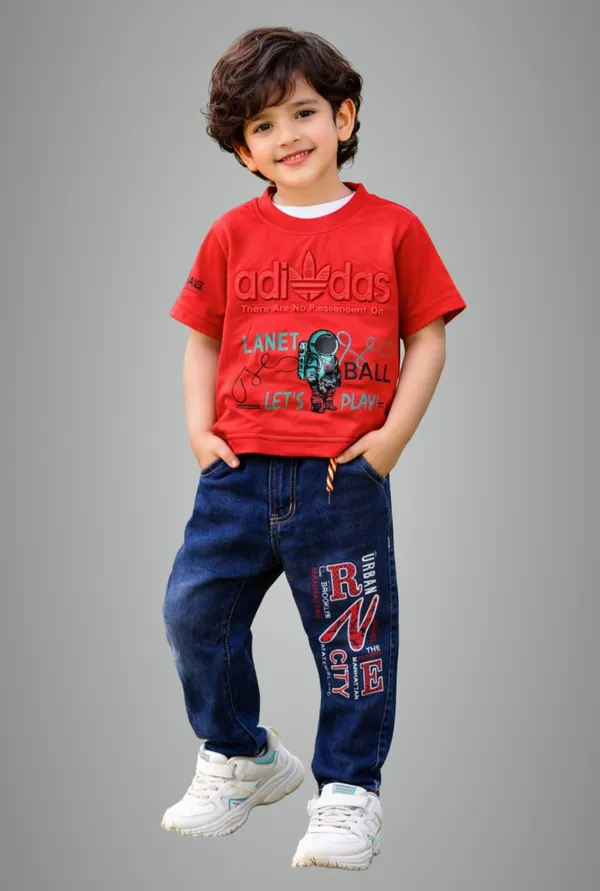 Kids_Stylish_Printed_T_Shirt_Soft_Cotton_Boys_Casual_Wear_Trendy_Summer_T_Shirt_Black_Red_Sky_Blue_Red