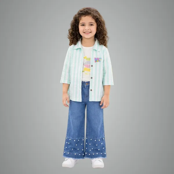 Kids_Stylish_Striped_Jacket_Set_With_Inner_Tee_Size_32_34_Premium_Quality_Cotton_Pink_Mint_Green_Peach_Mint_Green
