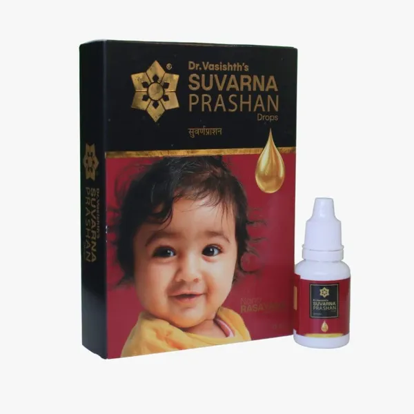 Dr_Vasishth_S_Suvarna_Prashan_Avaleham_Natural_Formulated_With_Pure_24ct_Gold_Suvarnaprashan_Drop_For_Children_Ayurvedic_Immunity_Booster_For_Kids_0_16_Years