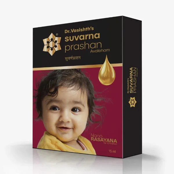 Dr_Vasishth_S_Suvarna_Prashan_Avaleham_Natural_Formulated_With_Pure_24ct_Gold_Suvarnaprashan_Drop_For_Children_Ayurvedic_Immunity_Booster_For_Kids_0_16_Years