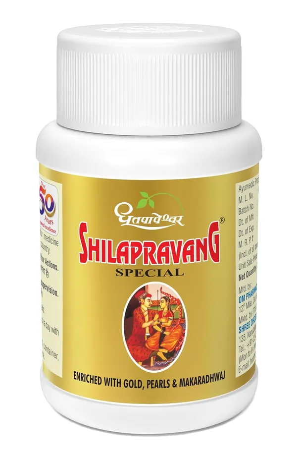 Dhootapapeshwar_Shilapravang_Special_Tablets_Ayurvedic_Solution_For_Strength_Stamina_Shukra_Dhatu_Support_Helps_Attain_Optimum_Strength_Provides_Energy_Overcomes_Stress_30_Tablets_X_Pack_Of_1