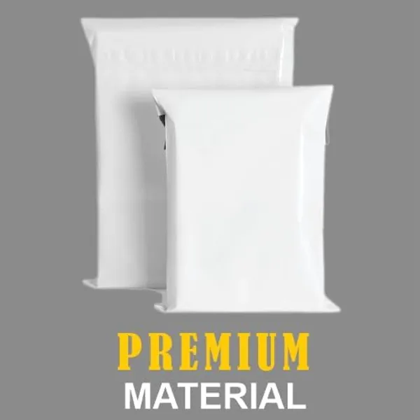 Plain_Tamper_Proof_Courier_Bags_Waterproof_Plastic_Poly_Bags_For_E_Commerce_Courier_Packing_Bag_With_Document_Pouch_Pack_Of_100_12x16_Inch