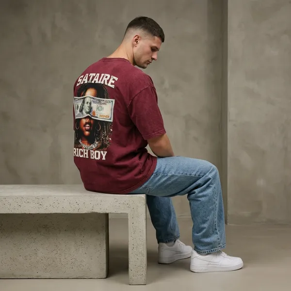 Maroon_Cotton_Blend_Relaxed_Fit_Rich_Tee_Graphic_Down_Shoulder_T-Shirt_For_Men