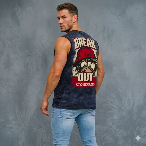 Navy_Blue_Acid_Wash_Oversized_Break_Out_Print_Tank_Top_For_Unisex