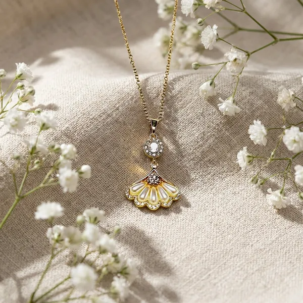 Floral_Pearl_Drop_Pendant_Necklace