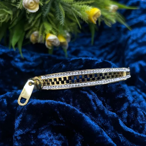 Golden_Zipper_Bracelet