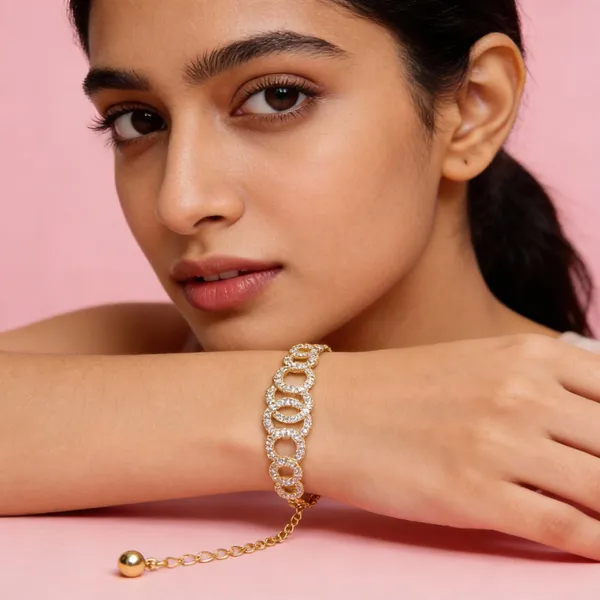 Golden_Circle_Sparkle_Bracelet