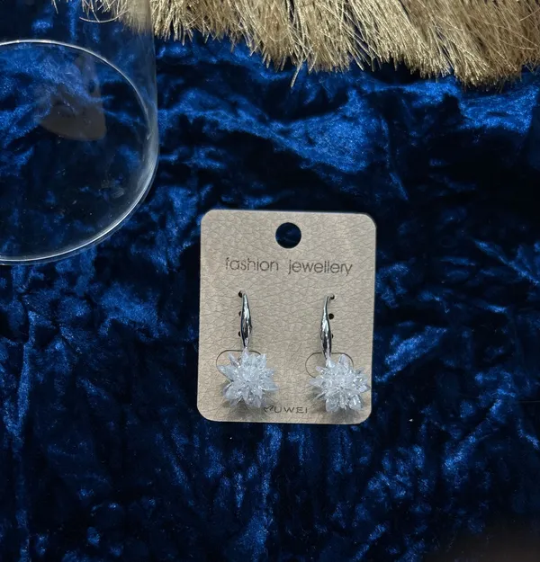 Ice_Flower_Earrings