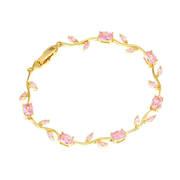 Pink_Tulip_Crystal_Bracelet