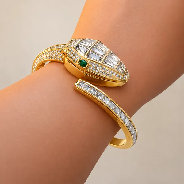 White_Serpent_Watch_With_Ruby_Emerald_Accents
