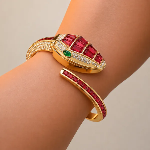 Gold_Serpent_Watch_With_Ruby_Red