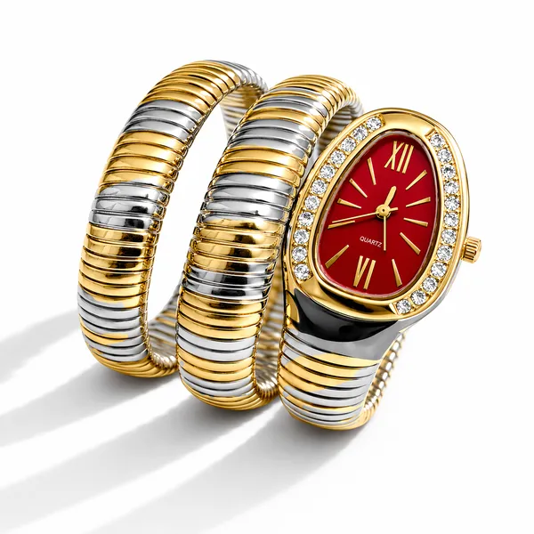Dual_Tone_Serpent_Watch_Red