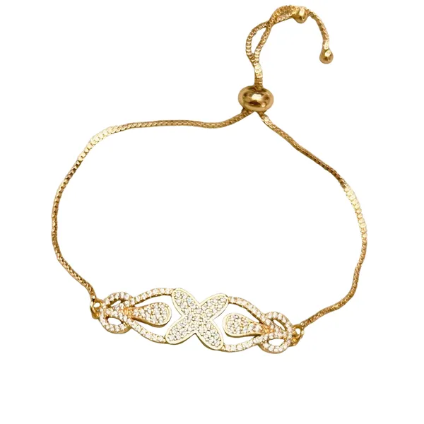 Delicate_Butterfly_Crystal_Bracelet_Adjustable_Gold_Chain