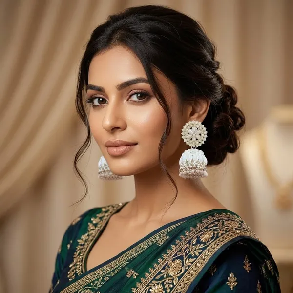 White_Crystal_Jhumka_Earrings