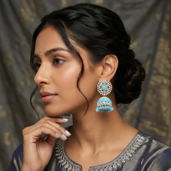 Sky_Blue_Crystal_Jhumka_Earrings