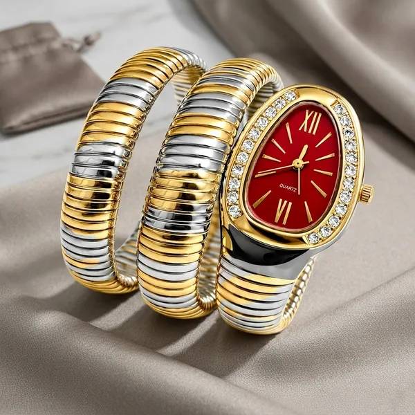 Dual_Tone_Serpent_Watch_Red