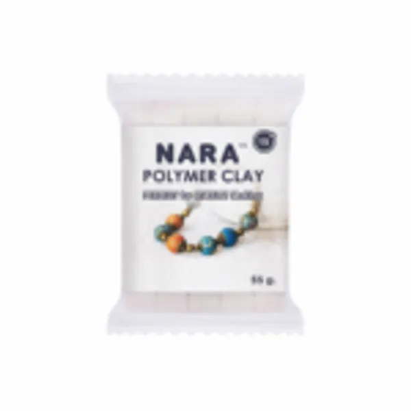 Nara_Oven_Cure_Polymer_Clay_White_55_G_Pack_Of_2