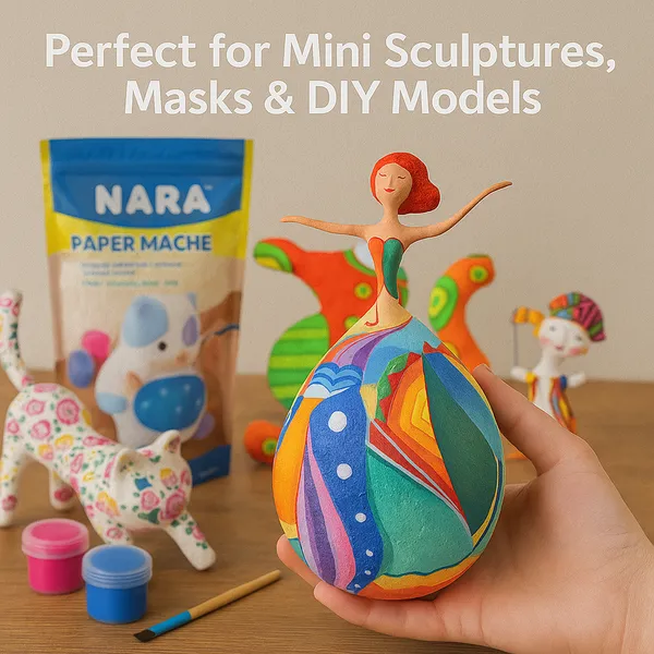 Nara_Paper_Mache_Powder_Non_Toxic_Air_Dry_Paper_Pulp_100_G_Pack_Of_2