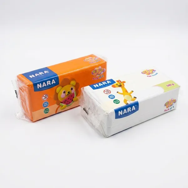 Nara_Oil_Based_Modelling_Clay_Multicolour_500_G_Pack_Of_2