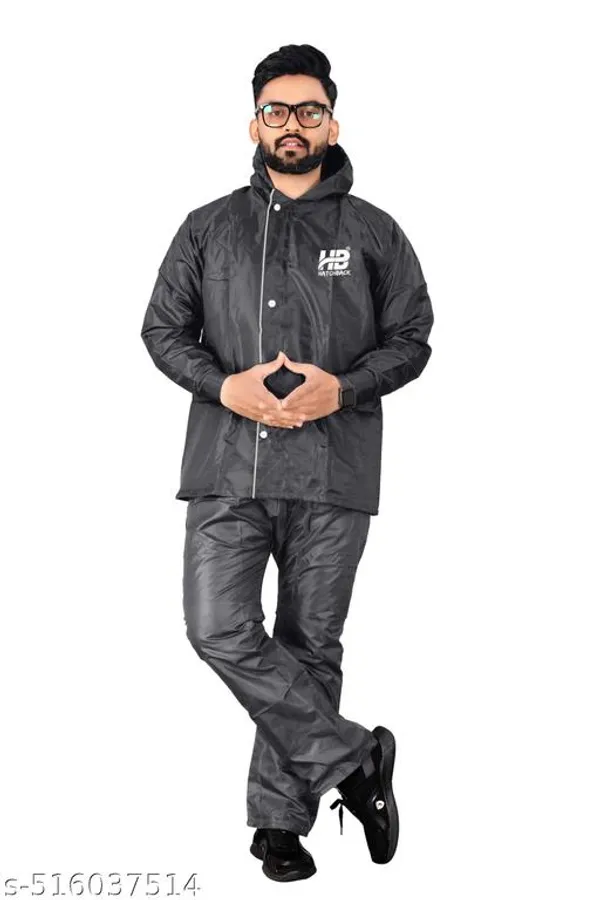 Men_Solid_Reversible_Double_Layered_High_Quality_Waterproof_Raincoat