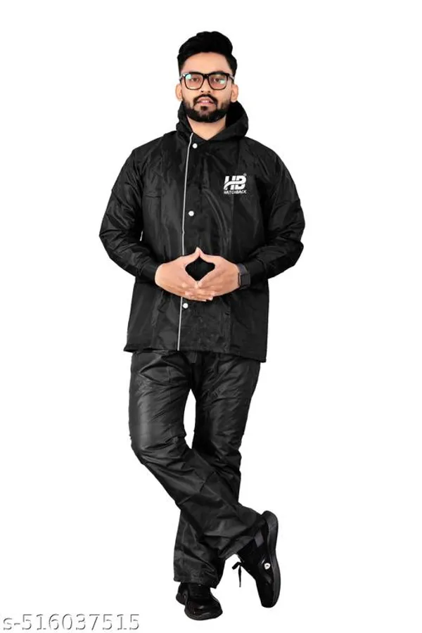 Men_Solid_Reversible_Double_Layered_High_Quality_Waterproof_Raincoat