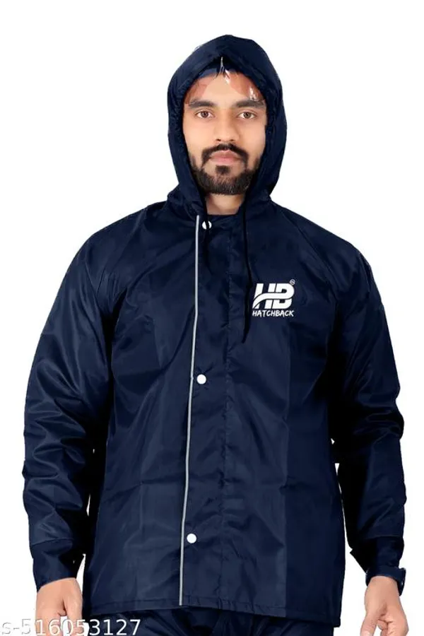Men_Solid_Reversible_Double_Layered_High_Quality_Waterproof_Raincoat