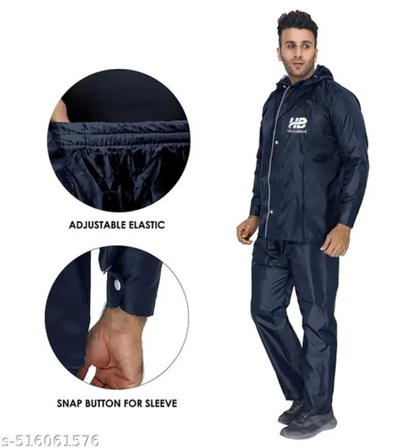 Men_Solid_Reversible_Double_Layered_High_Quality_Waterproof_Raincoat