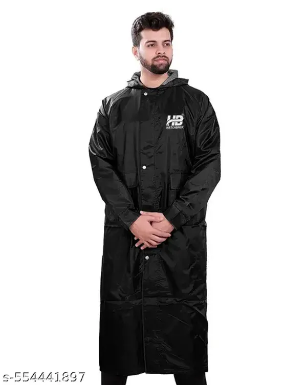 Men_Solid_Reversible_Double_Layered_High_Quality_Waterproof_Raincoat