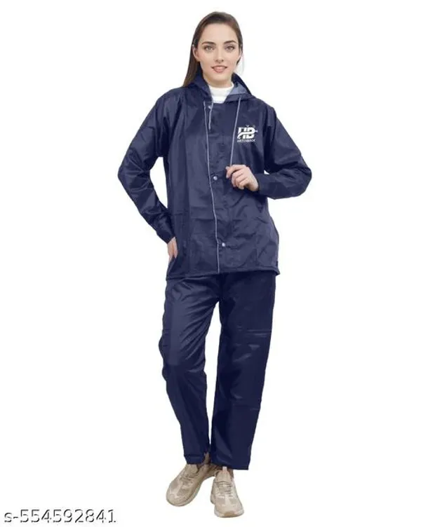 Women_Solid_Reversible_Double_Layered_High_Quality_Waterproof_Raincoat