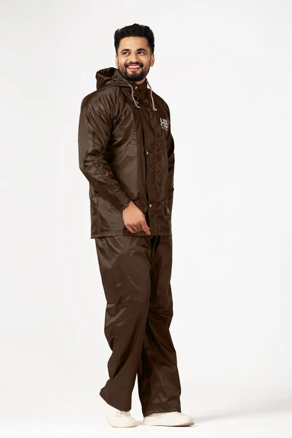 Brown_Waterproof_Rain_Suit_Set_For_Men