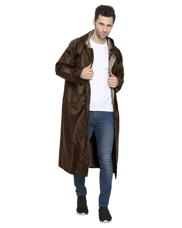 Brown_Waterproof_Full-Length_Raincoat_For_Men