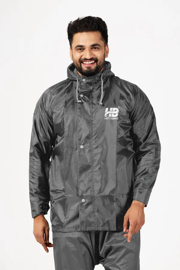 Grey_Pvc-Coated_Polyester_Raincoat_Set_For_Men