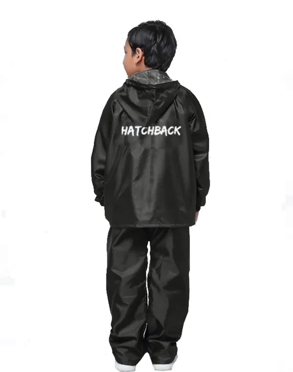 Black_Waterproof_Nylon_Kids_Rain_Suit_For_Kids