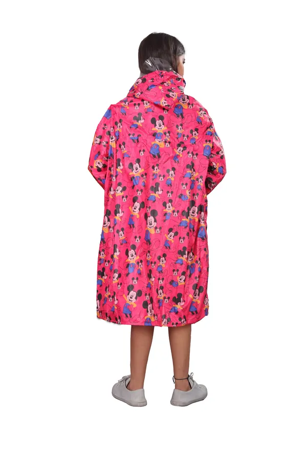 Pink_Eva_Waterproof_Rain_Poncho_For_Girls